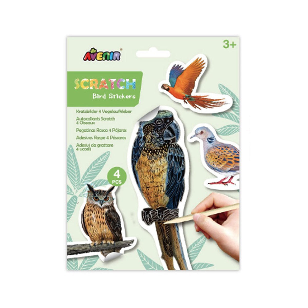 Avenir Scratch Stickers
