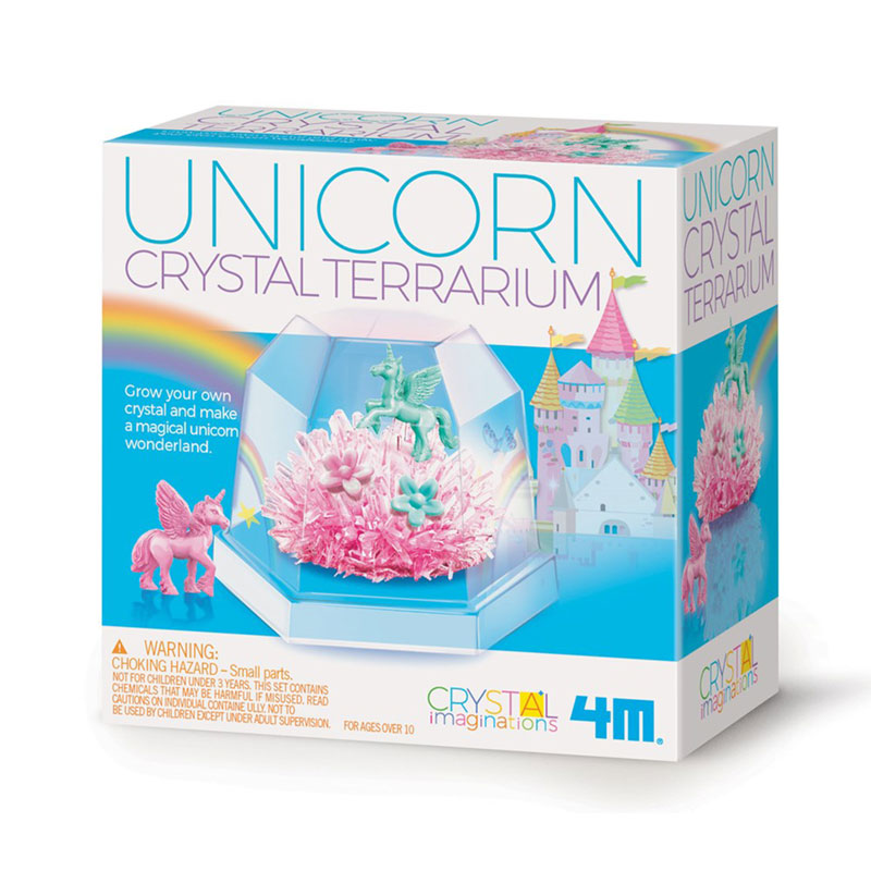 4M Crystal Growing Crystal Terrarium