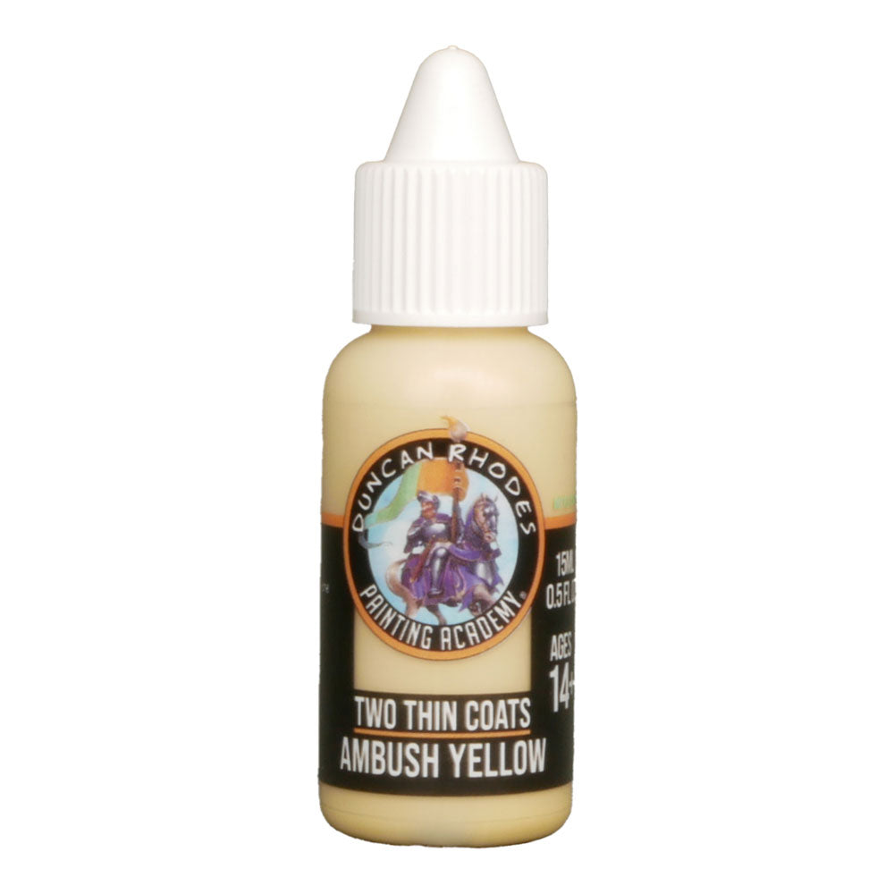 Two Thin Coats Acrylic Paint 15mL (Yellow)
