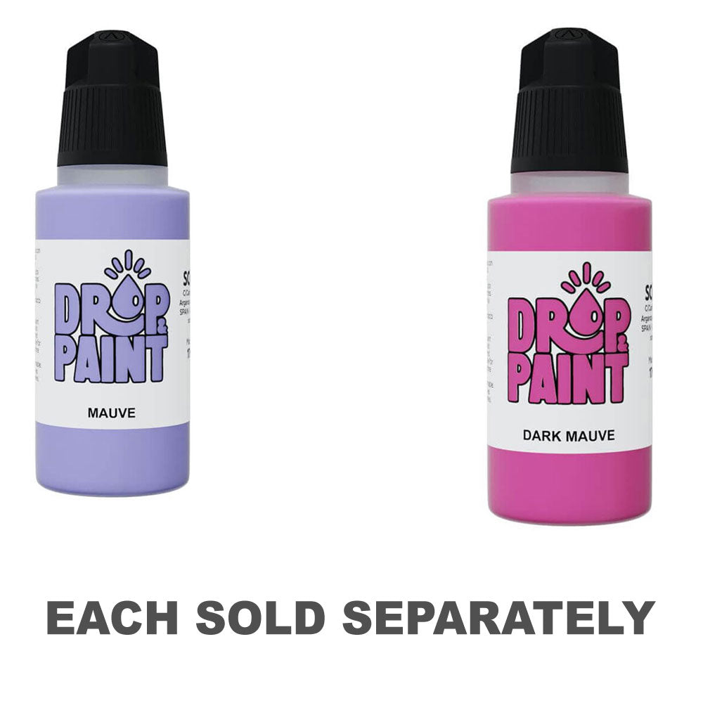 Scale 75 Drop and Paints Acrylic Paint 17mL (Mauve)