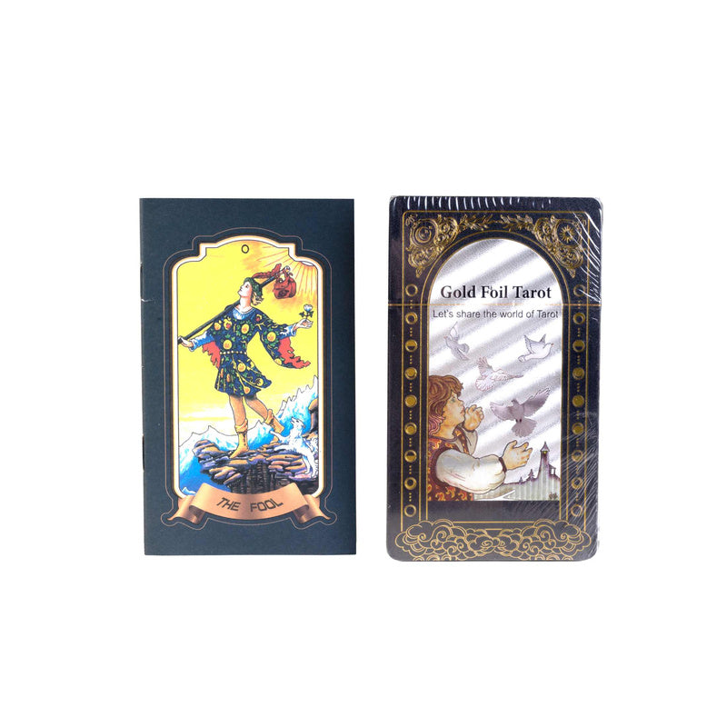 Black Gold Foil Tarot Card Pack