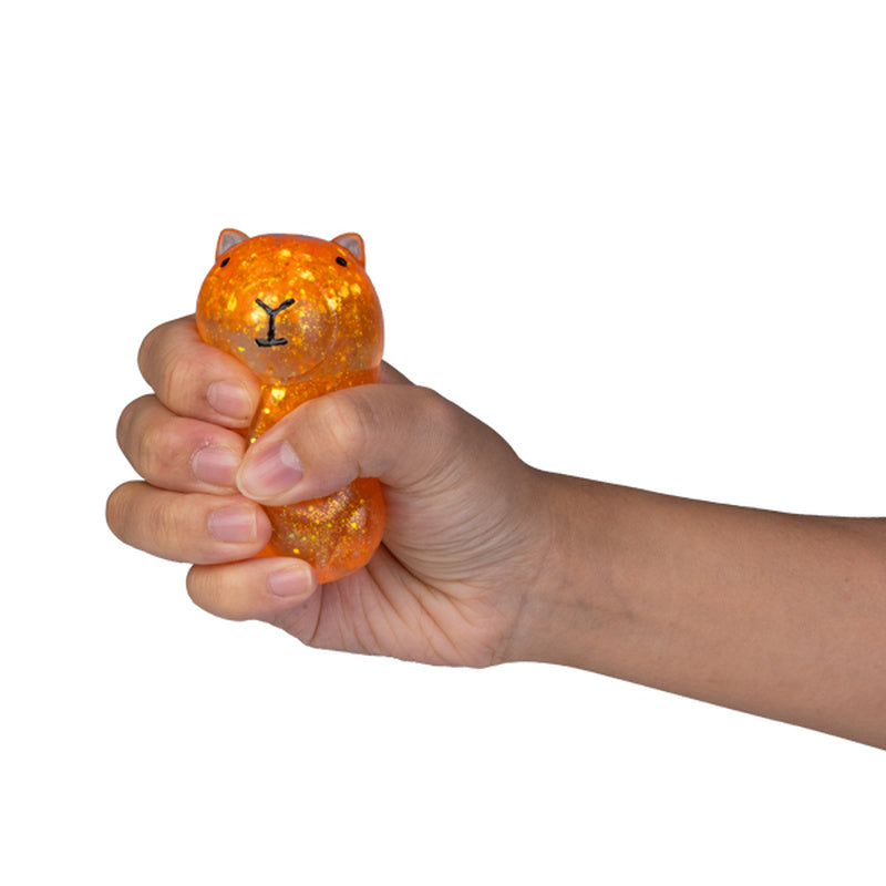 Smoosho's Capybara Glitter Super Squeeze Toy (1pc Random)