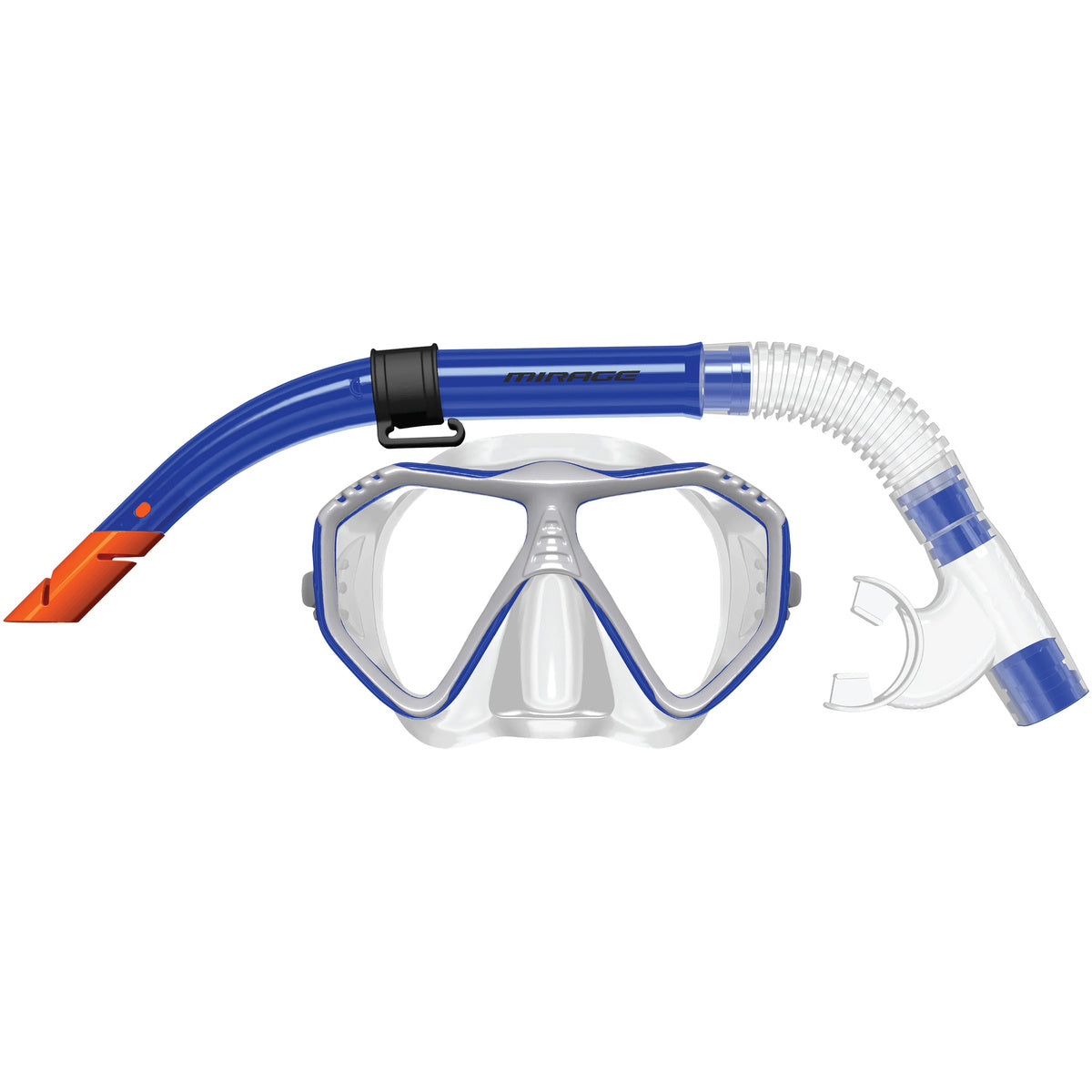 Caribbean Adult Silitex Mask & Snorkel Set