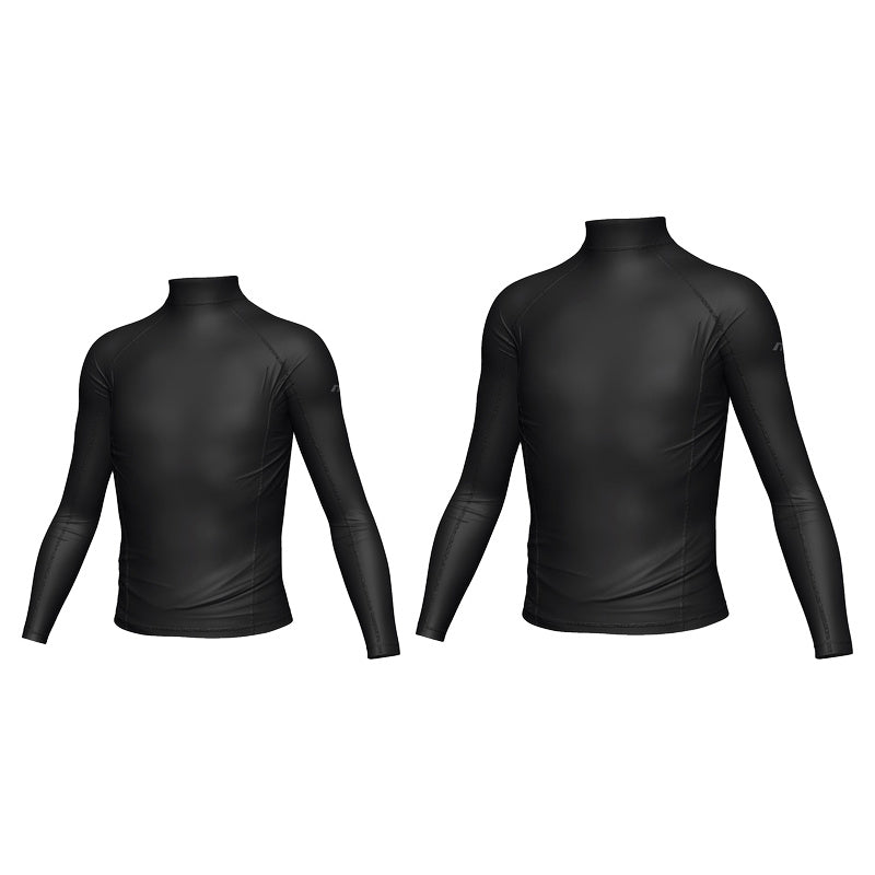 Mirage Kids' Long Sleeve Rash Top (Black)