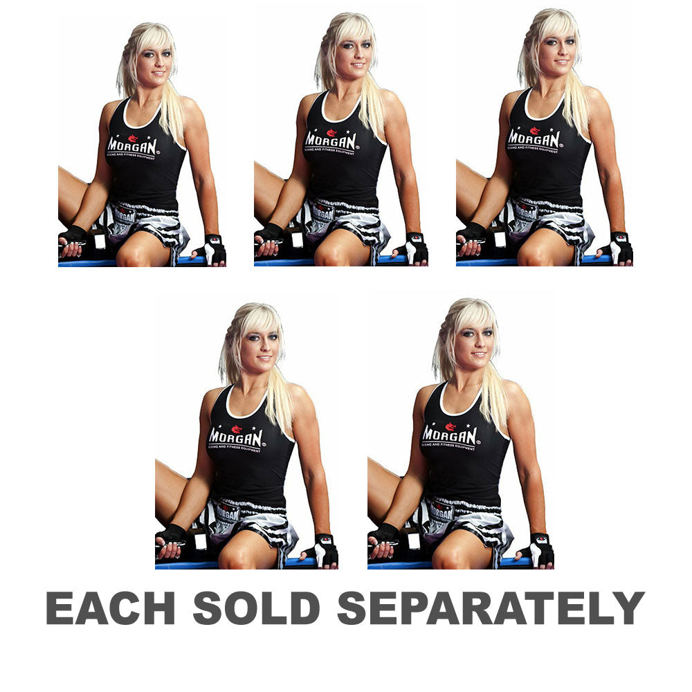 Morgan Girls Singlet (White)