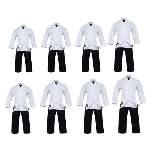 Dragon Karate Salt & Pepper Uniform 8oz