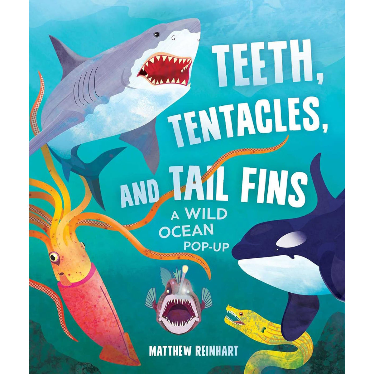 Teeth, Tentacles, and Tail Fins: A Wild Ocean Pop-Up