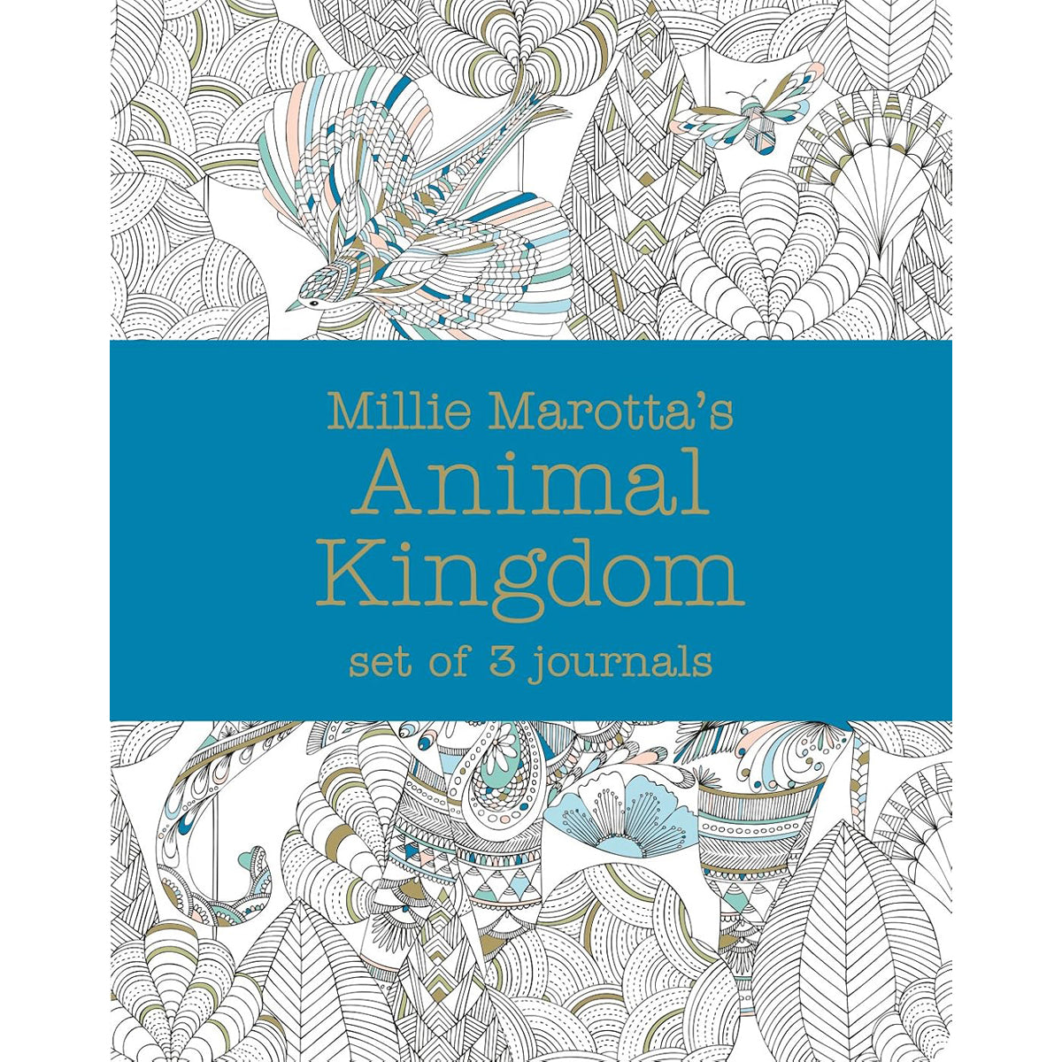 Millie Marotta's Animal Kingdom: Journal Set 3 Notebooks