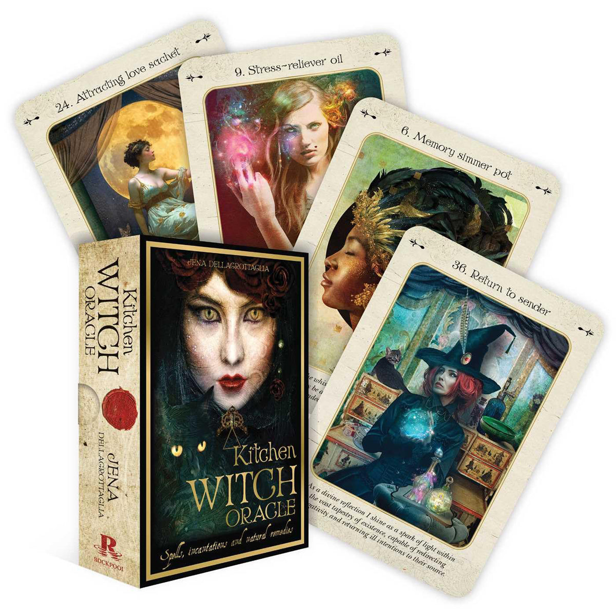 Kitchen Witch Oracle: Spells, Incantations, Natural Remedies