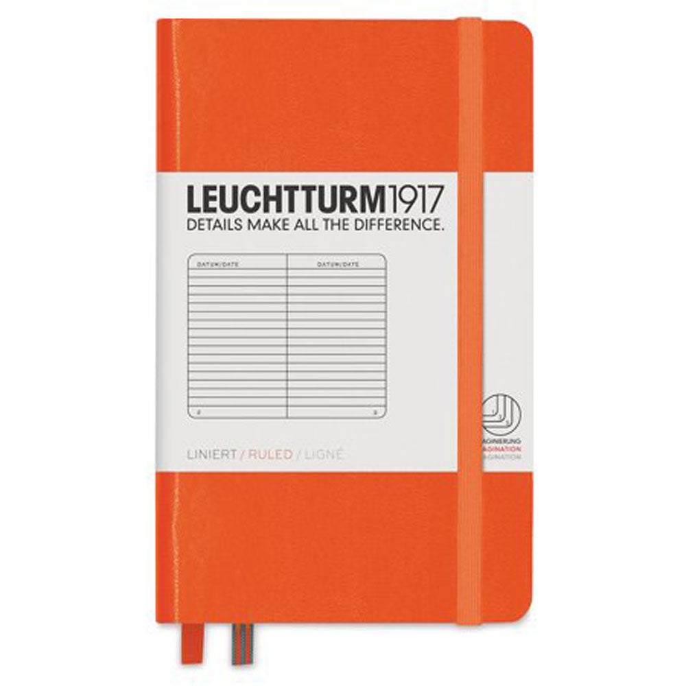 Leuchtturm Hardcover styrede notebook A6