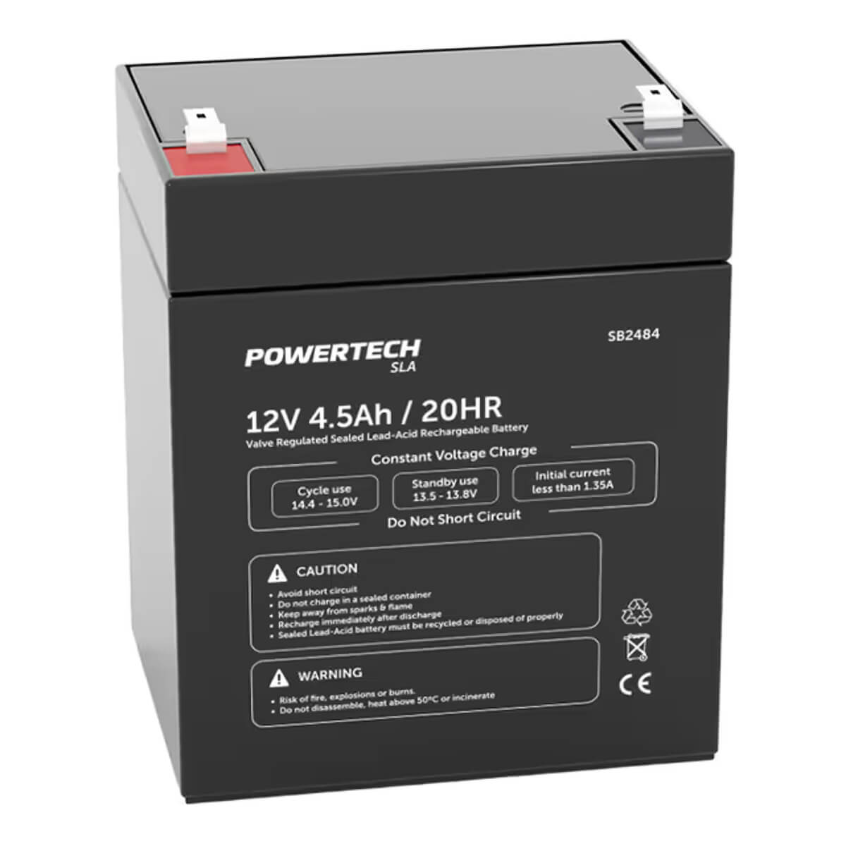 Diamec SLA -batteri (12V 4.5AH)