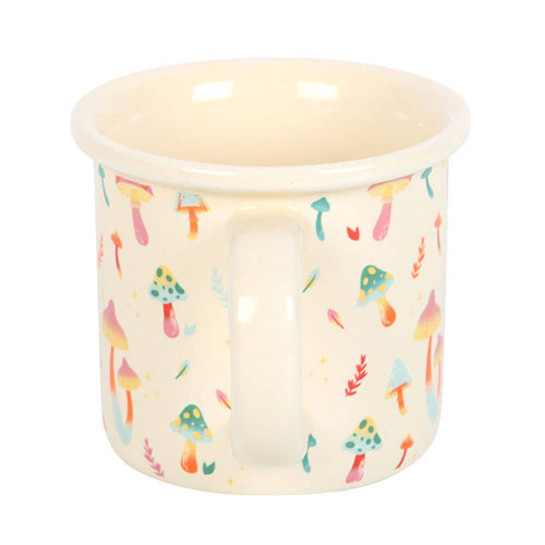 Funky Fungi Print Ceramic Mug