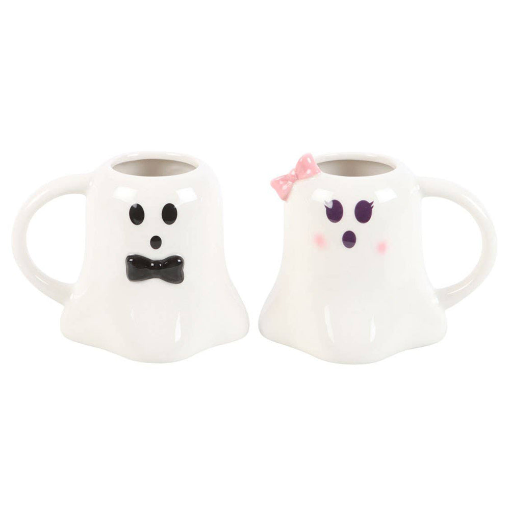 Mr and Mrs Boo Ceramic Mugs (Set of 2)