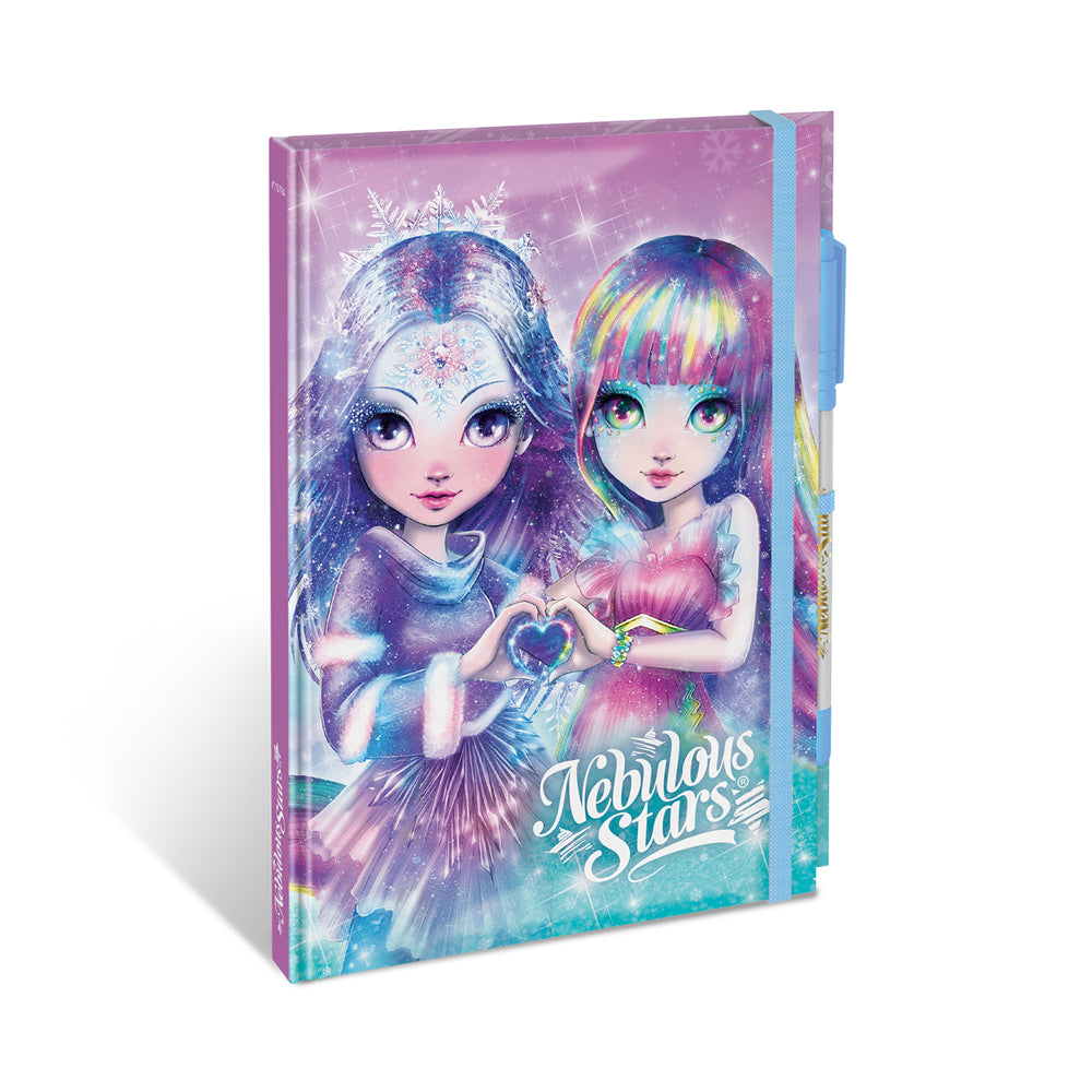 Nebulous Stars Deluxe White Notebook