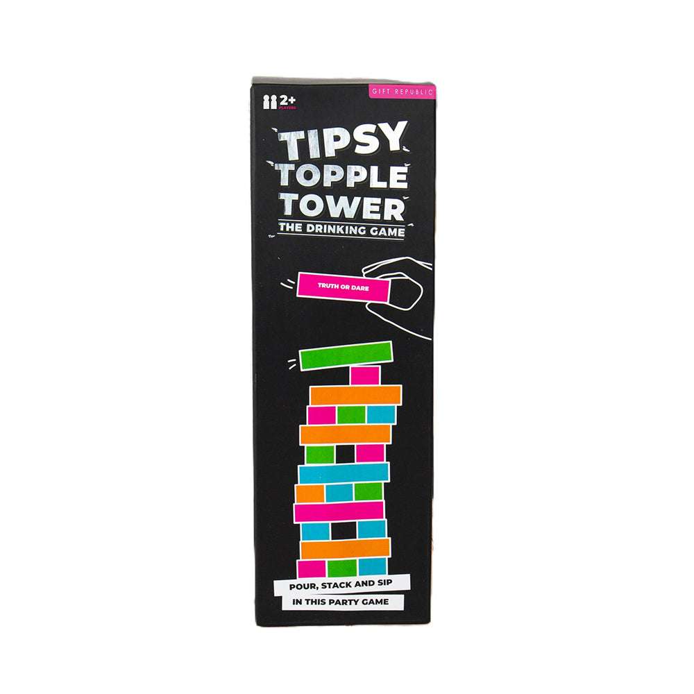Tipsy Topple Tower Game