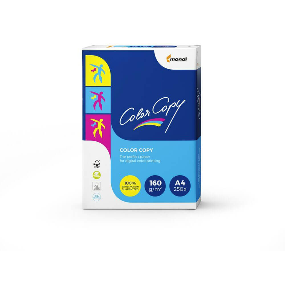 Kolorowy papier papier biały 250pk A4