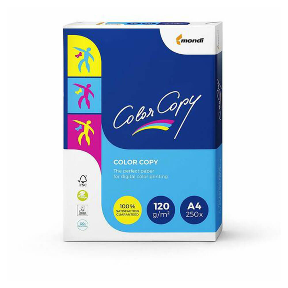 Kolorowy papier papier biały 250pk A4